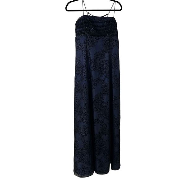 90’s Y2K Prom Dress Purple Black Mesh Animal Print Fairy Grunge L Women’s - Picture 1 of 7